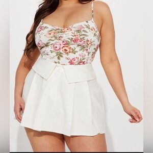 New Cami Josephine floral fashion nova crop top 1x